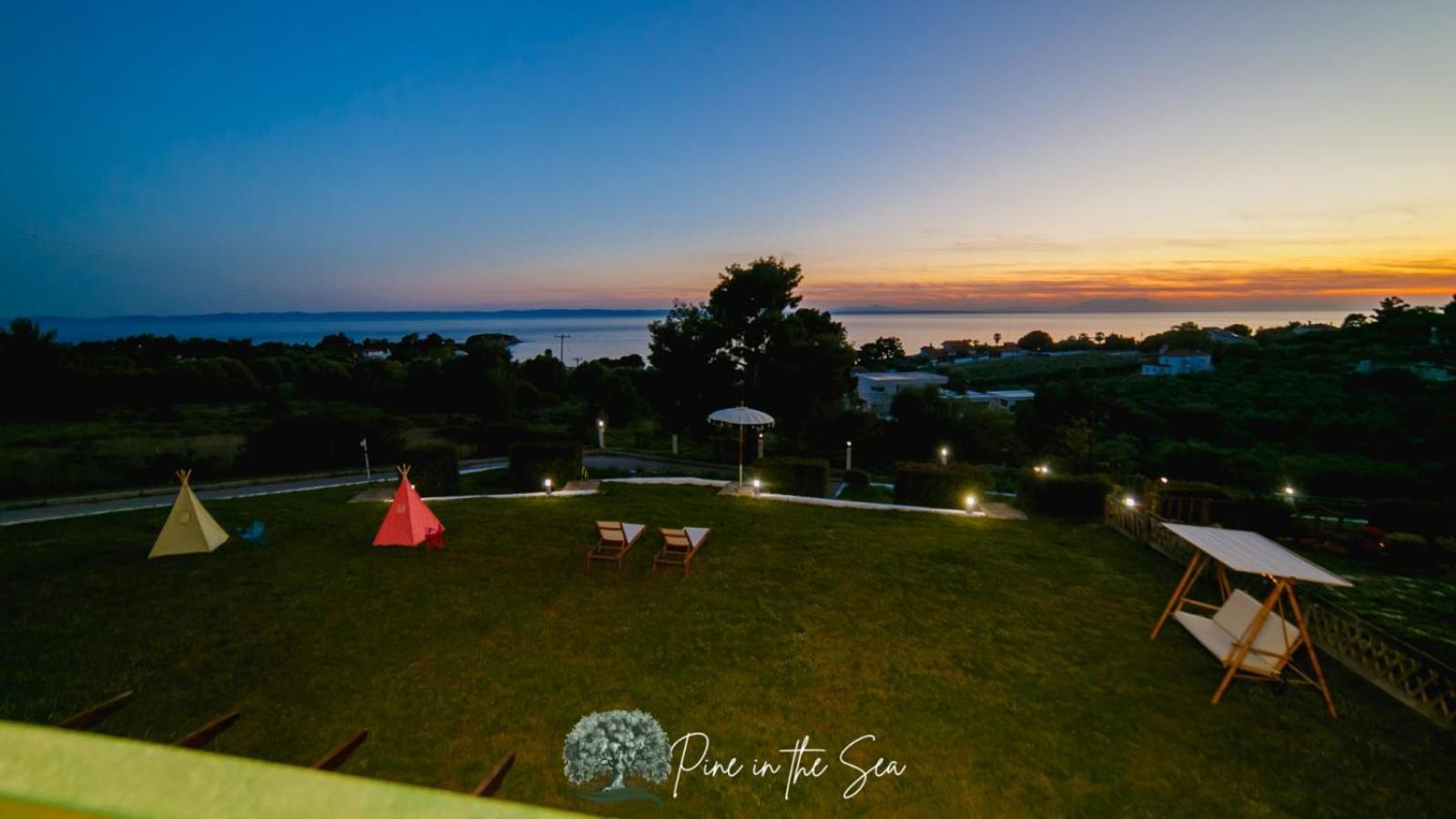 Apartmán Pine In The Sea Nikiti-Sithonia Exteriér fotografie